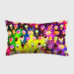 Подушка-антистресс Мороженки Вкуснятина, цвет: 3D-принт