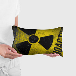 Подушка-антистресс STALKER радиационная опасность, цвет: 3D-принт — фото 2
