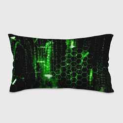 Подушка-антистресс Зелёный программный код, цвет: 3D-принт