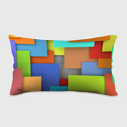Подушка-антистресс Разноцветные кубы, цвет: 3D-принт
