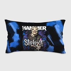 Подушка-антистресс Slipknot hammer blue, цвет: 3D-принт