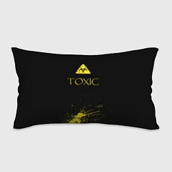 Подушка-антистресс TOXIC - Биологическая опасность, цвет: 3D-принт