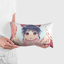 Подушка-антистресс Малышка Мороха - Ясяхимэ Принцесса полудемон, цвет: 3D-принт — фото 2