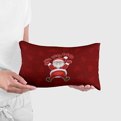 Подушка-антистресс Санта - Хо-хо-хо, цвет: 3D-принт — фото 2