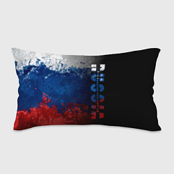 Подушка-антистресс Флаг Russian Federation, цвет: 3D-принт