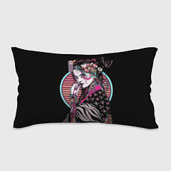 Подушка-антистресс Взгляд гейши, цвет: 3D-принт