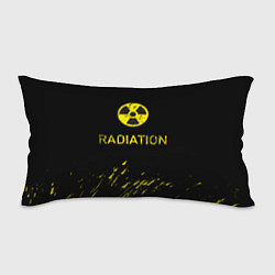 Подушка-антистресс Radiation - радиационная опасность, цвет: 3D-принт