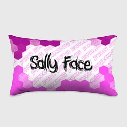 Подушка-антистресс Sally Face pro gaming: надпись и символ, цвет: 3D-принт