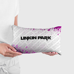 Подушка-антистресс Linkin Park rock legends: надпись и символ, цвет: 3D-принт — фото 2