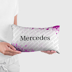 Подушка-антистресс Mercedes pro racing: надпись и символ, цвет: 3D-принт — фото 2
