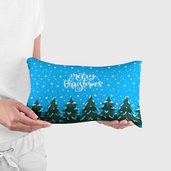 Подушка-антистресс Merry christmas - Ёлочки, цвет: 3D-принт — фото 2