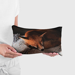 Подушка-антистресс Спящая лисичка, цвет: 3D-принт — фото 2