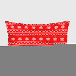 Подушка-антистресс Winter snowflakes, цвет: 3D-принт