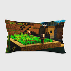 Подушка-антистресс Minecraft ферма, цвет: 3D-принт