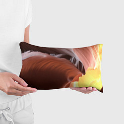 Подушка-антистресс Изогнутые натуральные стены цвета, цвет: 3D-принт — фото 2