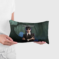 Подушка-антистресс Уэнсдэй из семейки Аддамс, цвет: 3D-принт — фото 2