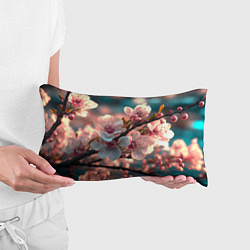 Подушка-антистресс Цветочная сакура, цвет: 3D-принт — фото 2