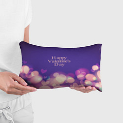 Подушка-антистресс Поздравление с днем валентина, цвет: 3D-принт — фото 2