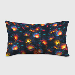 Подушка-антистресс Светящиеся цветы, цвет: 3D-принт