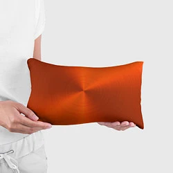 Подушка-антистресс Оранжевый волнообразный дисковый узор, цвет: 3D-принт — фото 2