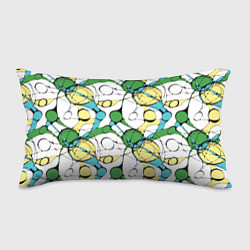 Подушка-антистресс Цветной нейрографический узор, цвет: 3D-принт