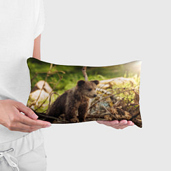 Подушка-антистресс Медвежонок красавец, цвет: 3D-принт — фото 2