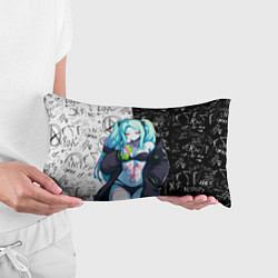 Подушка-антистресс Ребекка из Киберпанка 2077, цвет: 3D-принт — фото 2
