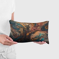 Подушка-антистресс Иллюстрация нейросети в стиле флюид арта, цвет: 3D-принт — фото 2