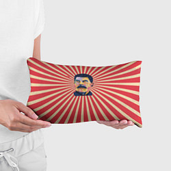 Подушка-антистресс Сталин полигональный, цвет: 3D-принт — фото 2
