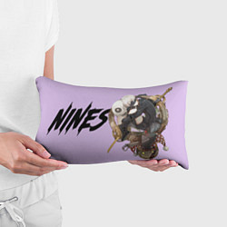 Подушка-антистресс 9S и Эмиль, цвет: 3D-принт — фото 2