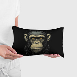 Подушка-антистресс Портрет обезьяны: арт нейросети, цвет: 3D-принт — фото 2