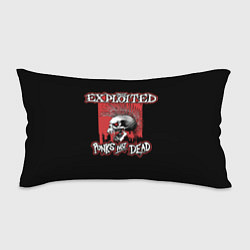 Подушка-антистресс Exploited - punks not dead, цвет: 3D-принт