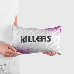 Подушка-антистресс The Killers rock legends: надпись и символ, цвет: 3D-принт — фото 2