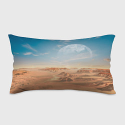 Подушка-антистресс Пустынная планета и спутник, цвет: 3D-принт