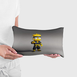 Подушка-антистресс Bart Simpson - ninja - Japan, цвет: 3D-принт — фото 2