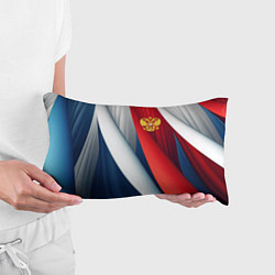 Подушка-антистресс Герб России абстракция, цвет: 3D-принт — фото 2
