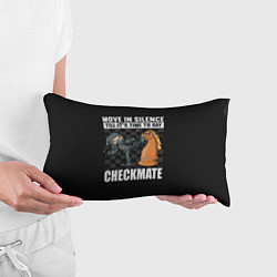 Подушка-антистресс Checkmat от ниндзя, цвет: 3D-принт — фото 2