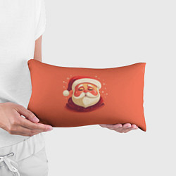 Подушка-антистресс Портрет Деда Мороза, цвет: 3D-принт — фото 2