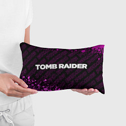 Подушка-антистресс Tomb Raider pro gaming: надпись и символ, цвет: 3D-принт — фото 2