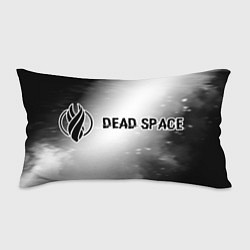 Подушка-антистресс Dead Space glitch на светлом фоне: надпись и симво, цвет: 3D-принт