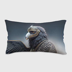 Подушка-антистресс Ворон викинг, цвет: 3D-принт