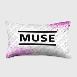 Подушка-антистресс Muse rock legends: надпись и символ, цвет: 3D-принт
