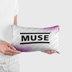Подушка-антистресс Muse rock legends: надпись и символ, цвет: 3D-принт — фото 2