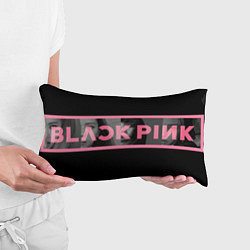 Подушка-антистресс Логотип Blackpink с фото участниц, цвет: 3D-принт — фото 2