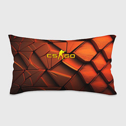 Подушка-антистресс CSGO orange logo, цвет: 3D-принт