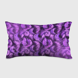 Подушка-антистресс Фиолетовые щупальца и дым, цвет: 3D-принт