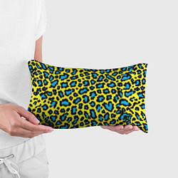 Подушка-антистресс Кислотный леопард паттерн, цвет: 3D-принт — фото 2
