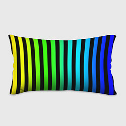 Подушка-антистресс Цветные полоски, цвет: 3D-принт
