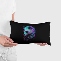 Подушка-антистресс Панда киберпанк, цвет: 3D-принт — фото 2