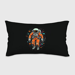 Подушка-антистресс Космонавт в оранжевом скафандре, цвет: 3D-принт